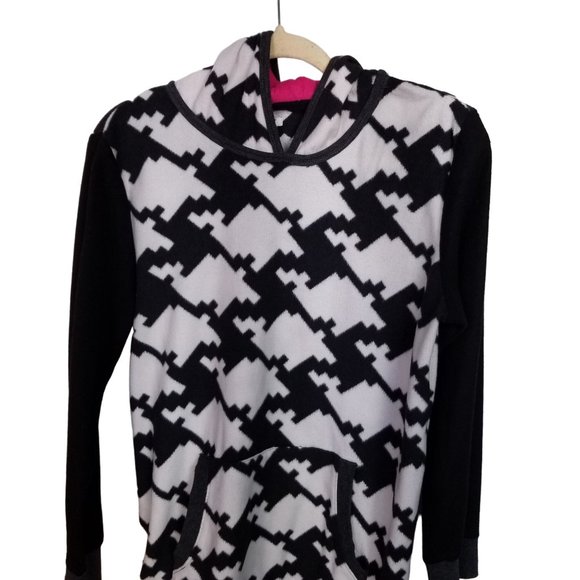 DKNY Houndstooth Hoodie dress size medium - Picture 8 of 9